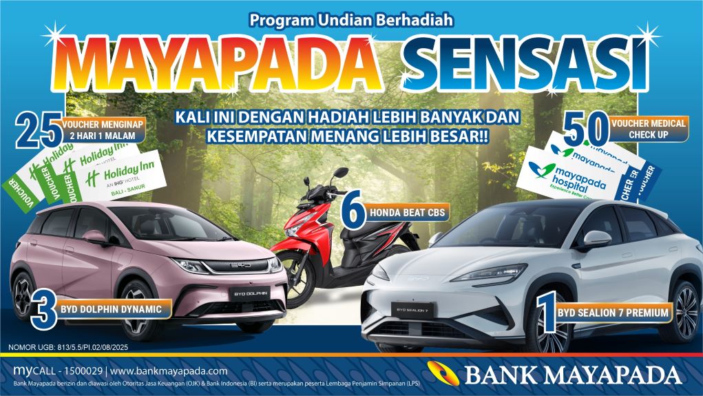 Bank Mayapada Kembali Luncurkan Program Undian Tahunan “Mayapada Sensasi”