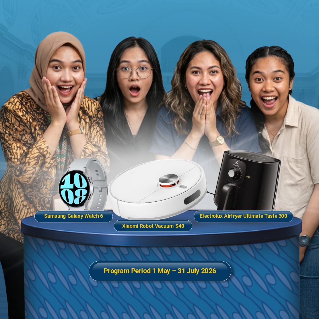 Cashback & Reward Program for E-Wallet Top-Up, Mobile Credit & Data Package Purchases, and Bill Payments via myONLINE, myMOBILE, & myATM